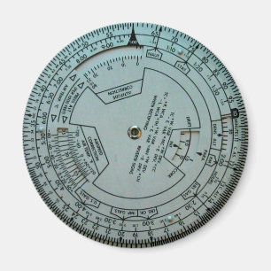 Aviation Navigation Computer Magnet