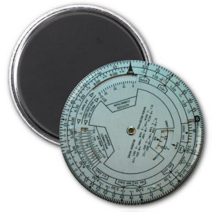 Aviation Navigation Computer Magnet