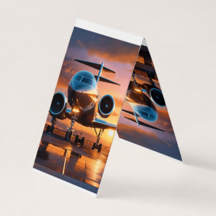 "Aviation Professional Business Card" Card