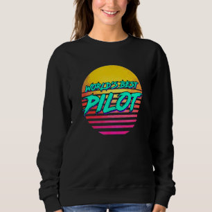 Aviation Retro Pilot Profession Sweatshirt