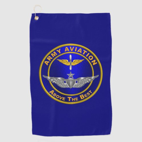 Aviation Senior Wings Golf Towel