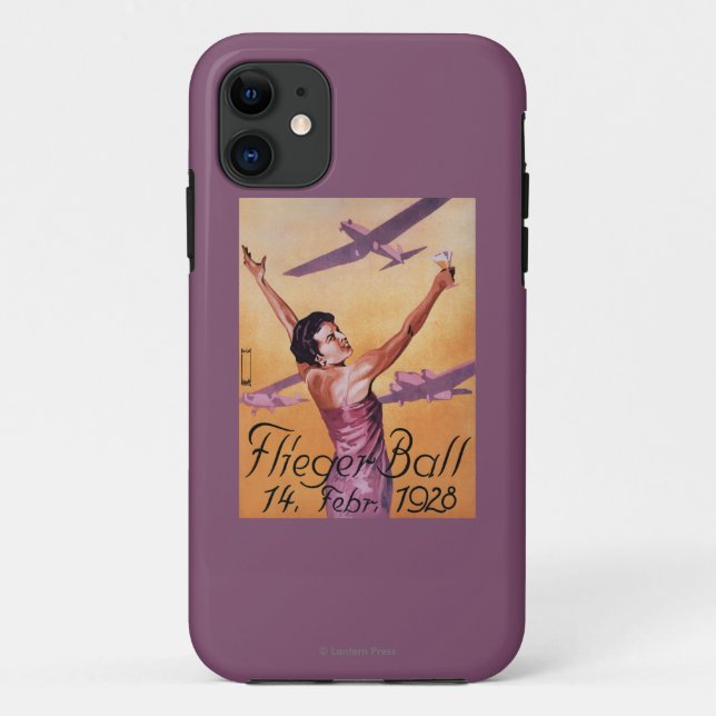 Aviation Show at Hotel Wagner Promo Poster Case-Mate iPhone Case (Back)