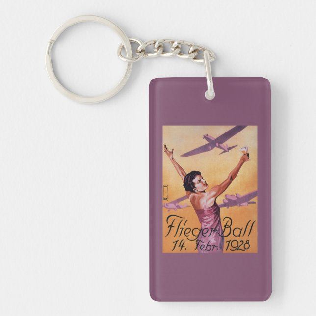 Aviation Show at Hotel Wagner Promo Poster Keychain (Front)