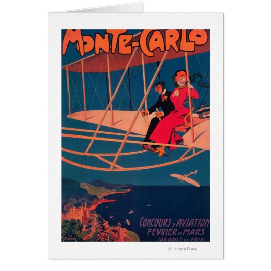 Aviation Sporting Poster Cards (Front)