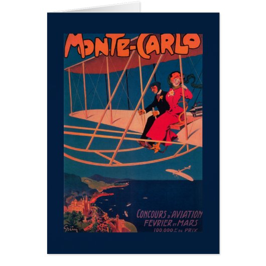 Aviation Sporting Poster Cards (Front)
