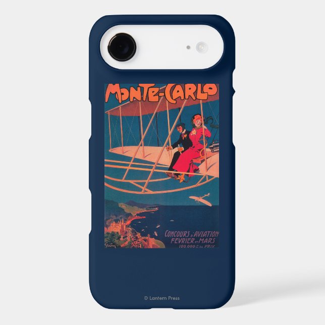 Aviation Sporting Poster Case-Mate iPhone Case (Back)