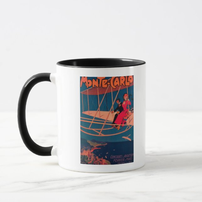 Aviation Sporting Poster Mug (Left)