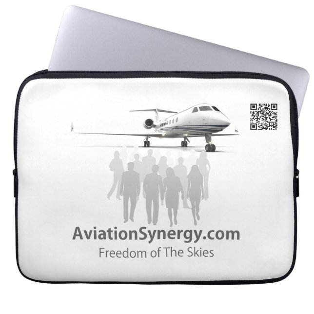 Aviation Synergy - Laptop Sleeve 13" (Front)