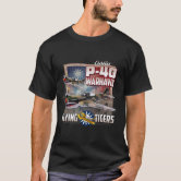 Aviation Tees: P-40 Warhawk Flying Tigers Shirt Aviation Tees: P-40 Warhawk Flying Tigers Shirt