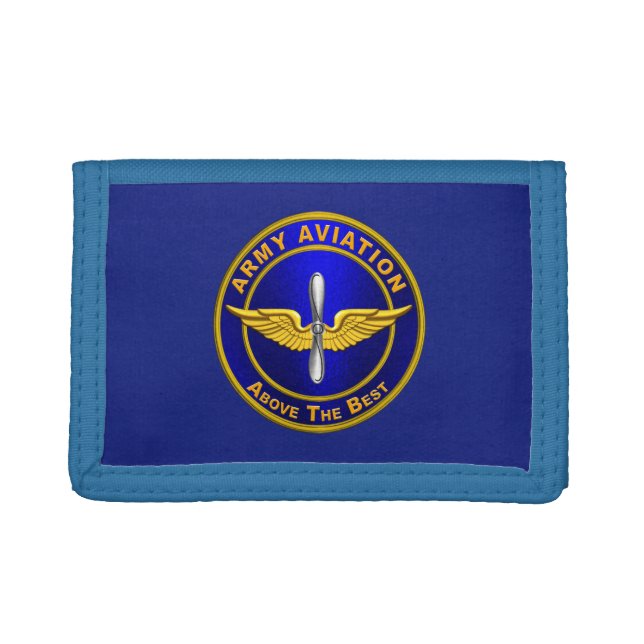 Aviation  tri-fold wallet (Front)