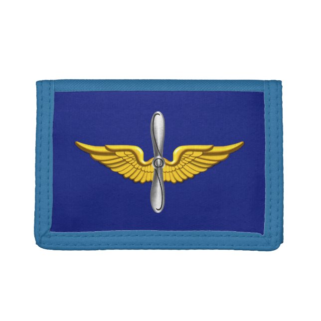 Aviation  tri-fold wallet (Front)