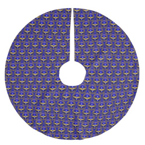 Aviation Veteran Brushed Polyester Tree Skirt