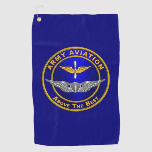 Aviation Wings Golf Towel