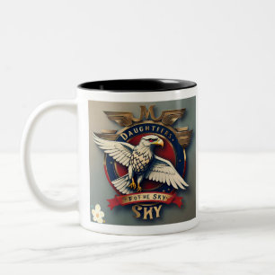 "Aviation's Leading Ladies" Two-Tone Coffee Mug