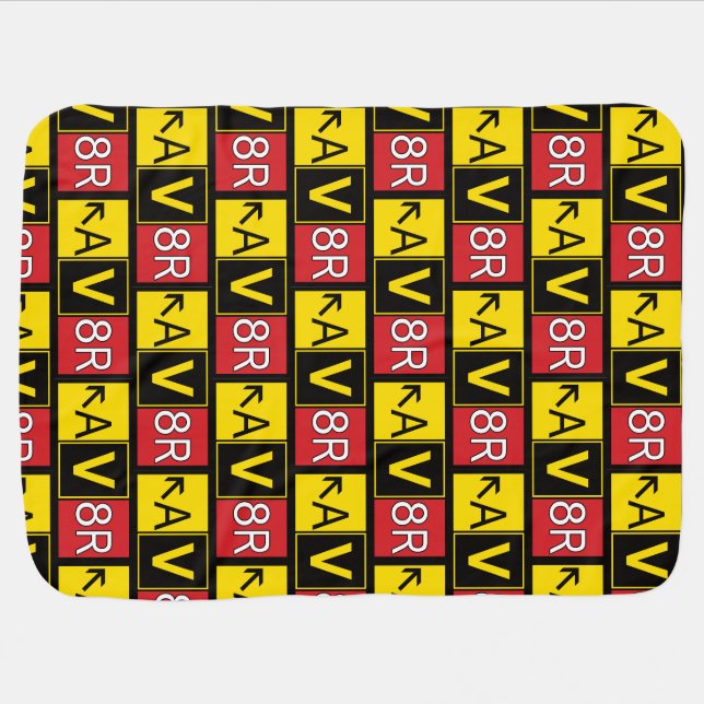 Aviator - AV8R -  Baby Blanket (Horizontal)