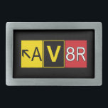 Aviator - AV8R - Belt Buckle<br><div class="desc">Aviator - AV8R - Belt buckle</div>