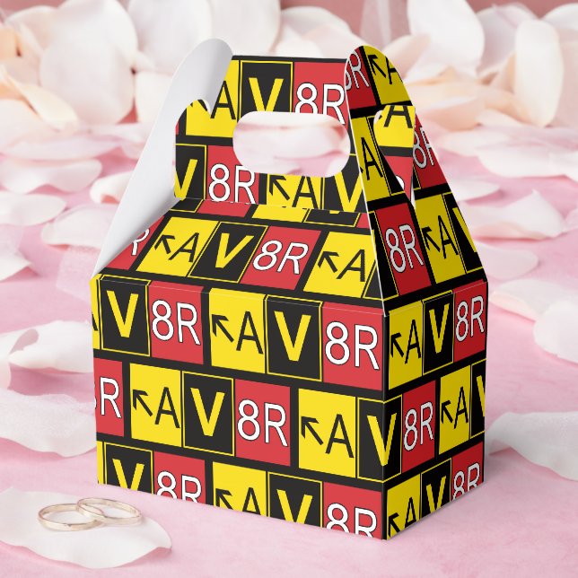 Aviator - AV8R Favor Boxes (Wedding)