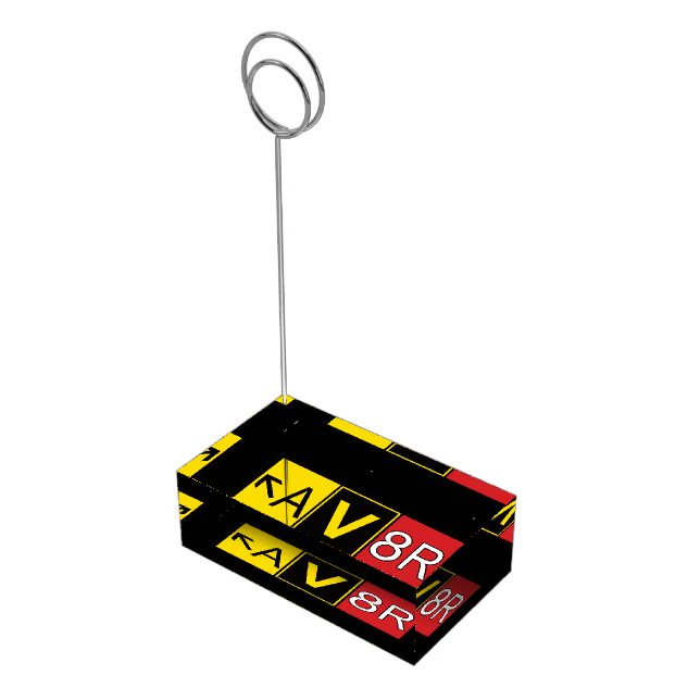 Aviator - AV8R -  Place Card Holder (Corner)