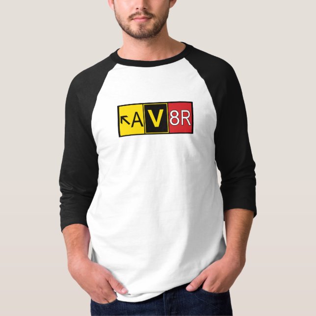 Aviator - AV8R -  T-Shirt (Front)