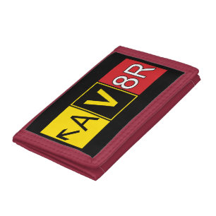 Aviator - AV8R - Tri-fold Wallet