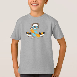 Aviator Bear, Pilot Bear, Airplane, Cute Bear T-Shirt