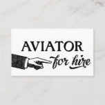 Aviator Business Cards - Cool Vintage at Zazzle