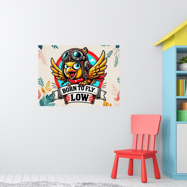 Aviator Chick Poster (Nursery 1)
