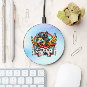 Aviator Chick Wireless Charger