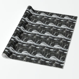 Aviator F-16 Fighting Falcon Wrapping Paper