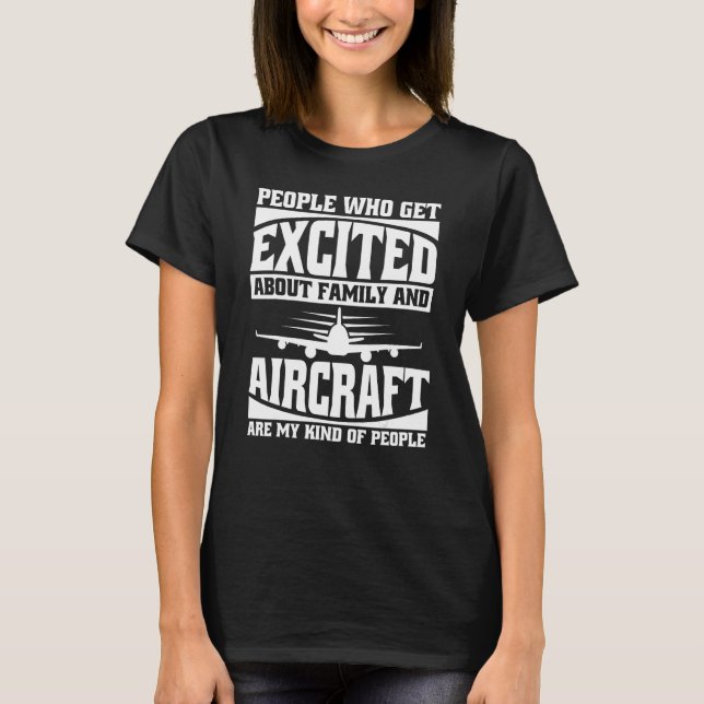Aviator Father  Aviation Fly Airplane Aircraft Pil T-Shirt (Front)