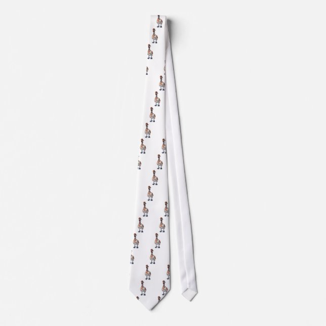 Aviator Goose Neck Tie (Front)