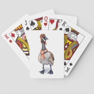 Aviator Goose Poker Cards
