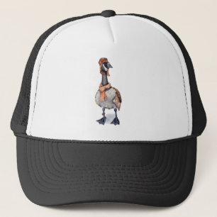 Aviator Goose Trucker Hat