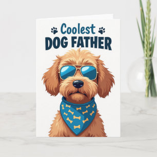 Aviator Pup Fathers Day Keepsake Card