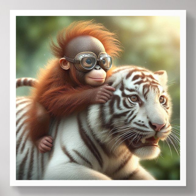 Aviator’s Jungle Ride Acrylic Photo Tile (Front Set)