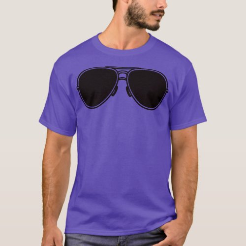 Aviator Sunglasses T_Shirt