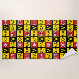Aviatrix - AV8RX - Beach Towel