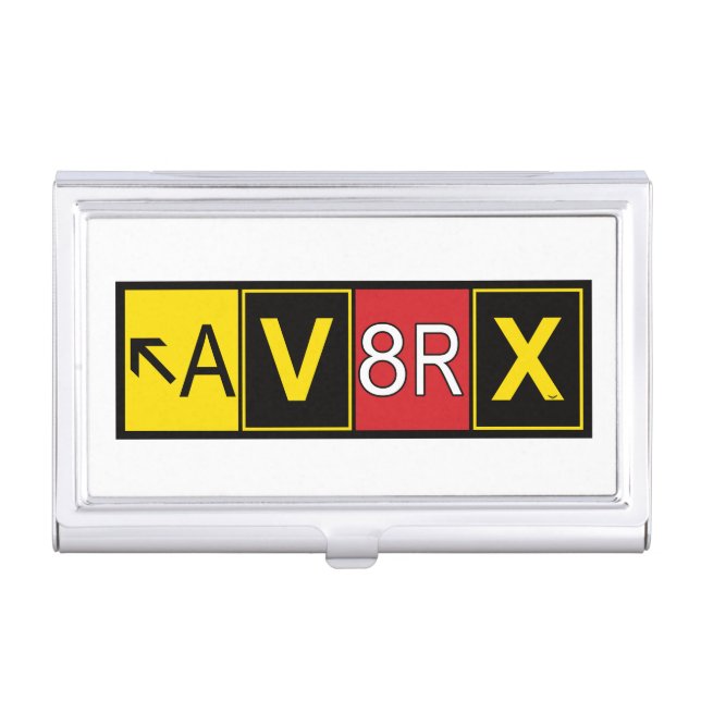 Aviatrix - AV8RX -  Business Card Case (Front)