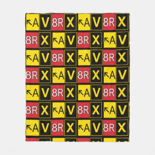 Aviatrix - AV8RX - Fleece Blanket