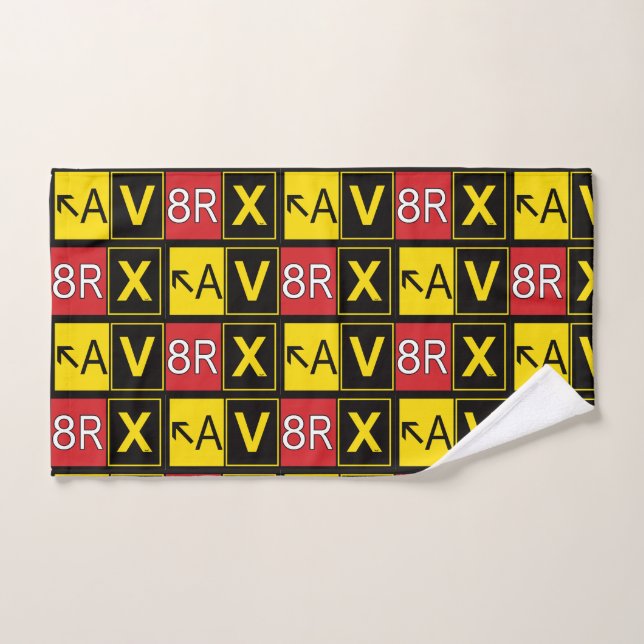 Aviatrix - AV8RX  Hand Towel (Hand Towel)