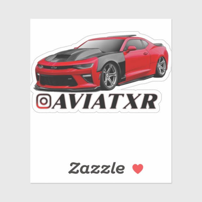 Aviatxr Custom Sticker (Sheet)