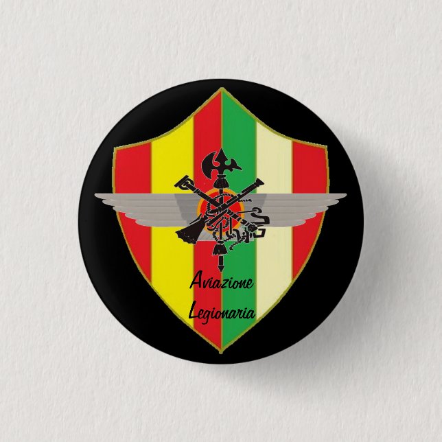 AVIAZIONE LEGIONARIA PINBACK BUTTON (Front)