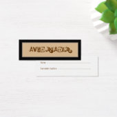 Avid Reader Bookmark (Desk)