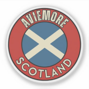 Aviemore, Scotland Sticker