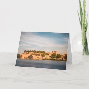 Avignon Bridge France Card