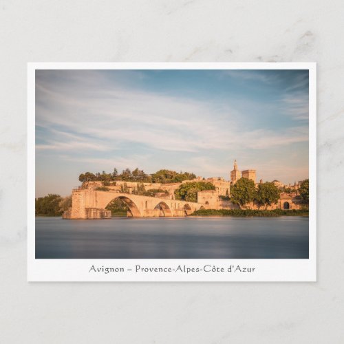 Avignon Bridge France Postcard