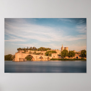 Avignon Bridge France Poster
