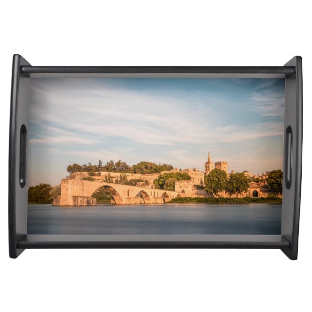 Avignon Bridge France Serving Tray (Front)