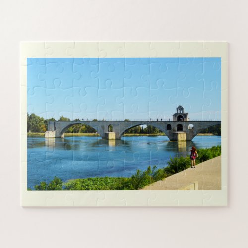 Avignon bridge in France Jigsaw Puzzle