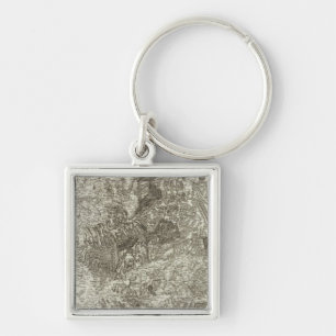 Avignon, Orange Keychain